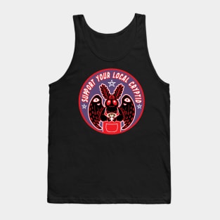 Support your local cryptid mothman Tank Top